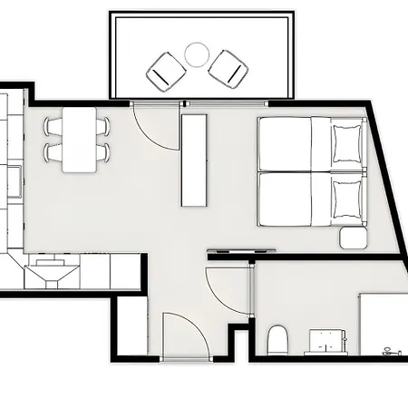 Apartamento Double Deluxe Ursus Parking&balcony